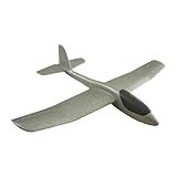 ｋｏｗａｋｕ ハンドスロー飛行機モデル玩具 EPPフォーム製 衝撃耐性 簡単操作 屋外アクティビティ用 家族団らんに最適, シルバーグレー
