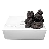 高濾過溶岩 国産中型溶岩石 8~15cm 10個セット 黒系 30~45cm水槽レイアウト用品