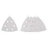 Bosch SDTW180 Detail Triangle, Hook & Loop Sanding Sheet, White, 180 Grit, 5-Pack [並行輸入品]