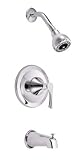 Danze D513022T Antioch Single Handle Tub and Shower Trim Kit with Conservation Flow Showerhead, Chro