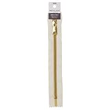 YKK メタリックコイル ファスナー ゴールド 20cm止め #841 生成 5CMG-20BL