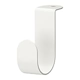 IKEA STOLMEN – フック、ホワイト – 8 cm