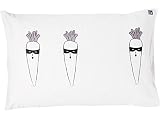 Sugar & Tots? Veggie Pillowcase 100% Cotton, 300 Thread Count For Girls and Boys, Standard [並行輸入品]