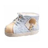 Jesus Loves Me Precious Moments Baby Boy Shoe Bank by Precious Moments [並行輸入品]