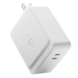 エレコム モバイルバッテリー 5000mAh 20W 45W コンセント一体型 Type-C 2ポート USB PD対応 PSE技術基準適合 ホワイト EC-C20LWH