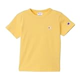[チャンピオン] Tシャツ キッズ 半袖 丸首 綿100％ COTTON USA ワンポイントロゴ刺繍 ショートスリーブTシャツ ベーシック CK-Z301-735-140