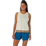 [アシックス] ランニングウェア NAGINOランニングタンク 2012D067 レディース オートミール×ペッパー XS