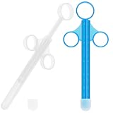 Sexyhot ローション注入器 11ml 2本セット 大容量 ローション 注入 シリンジ ABS製 膣 お尻 アナニー用 潤滑剤注入器具 注射器 バレない 男性用 女性用 (ブルー+ホワイト)