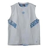 [アンブロ] Tシャツ 【THE THIRD】 メッシュコンビノースリーブシャツ 吸汗,速乾,ストレッチ,サンスクリーン GCGY M