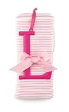 Mud Pie L Cotton Receiving Blanket-Pink by Mud Pie [並行輸入品]