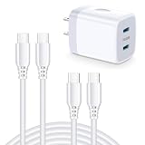 Viviber 2ポートType-C充電器【PD30Ｗ急速】+タイプCケーブル 2本付き【0.9M/1.8M】usb-c iPhone ACアダプター Type-Cケーブル タイプCコンセントアンドロイド スマホ充電器 USB-C電源アダプター pd iphone/xperia/pixel/aquos/galaxy/ipad/oppo対応