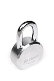 Sesamee 936KA Box KA Rekeyable Round Body Solid Steel Padlock with 1-Inch Boron Shackle Sesamee [並行輸