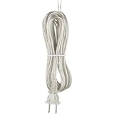 Westinghouse Lighting Corp 70098 8-Feet Lamp Art Cord Set, Silver [並行輸入品]