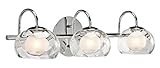Elan 83076クロムNiu Small Vanityライトmodel-83076