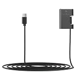 ストレート/スプリングコイル電源コード USB C から FW50 フェイクバッテリーアダプターケーブル ZV-E10 の高速充電をサポート