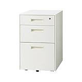 QUEST サイドキャビネット3段 AS-F046SC-3 WH 生活用品 インテリア 雑貨 インテリア 家具 オフィス家具 オフィス収納 top1-ds-1325392-ah [簡素パッケージ品]