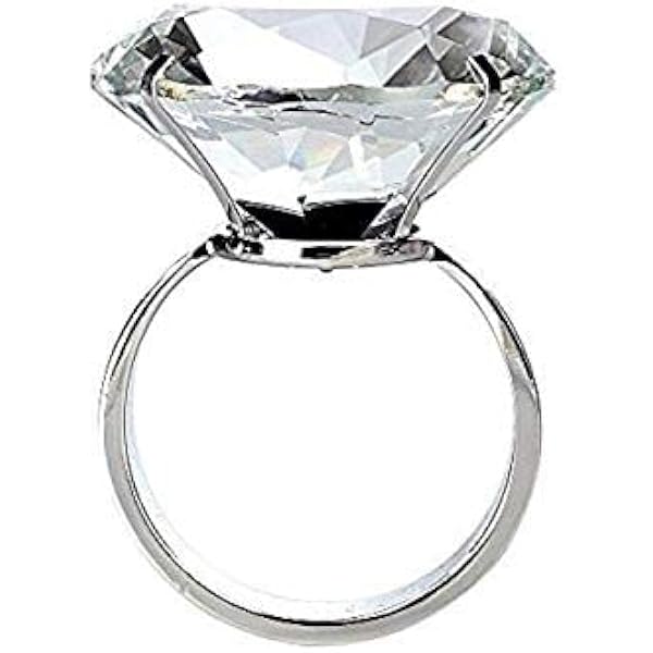 Amazon | 【ノーブランド】超巨大の指輪 サプライズリング 80号サイズ