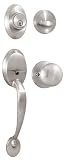 Weslock 02810-NSNFR2D Hillcrest EH with Salem Knob, Satin Nickel by Weslock
