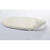 Shnuggle Moses Basket Fitted Sheets (Cream by Shnuggle