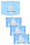 おしりセレブＷＥＴ 無香料 40枚 詰め替え 60枚 おしりふき トイレに流せる ウェット 【1個 + 詰替3個】 (本体+詰替セット)
