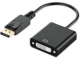 CNCTWO(コネクトツー) DisplayPort (DPオス) → DVI-I 29ピン (メス) 変換ケーブル 【一方向伝送 25cm】 パソコン/グラフィックボードのDisplayPort出力をDVIモニターに接続 (DP(オス)-DVI-Iメス))