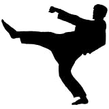 Martial Arts Wall Decal Sticker 4 - Decal Stickers and Mural for Kids Boys Girls Room and Bedroom. K
