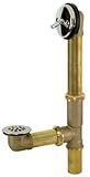Eastman 35201 Trip Lever Brass Bath Waste [並行輸入品]