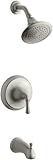 Kohlerフォルテrite-temp pressure-balancing Bath andシャワー蛇口トリム N/A K-T10274-4A-BN 1
