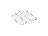 Kohler K-6159-ST Wheatland Bottom Basin Rack, Right, Stainless Steel [並行輸入品]
