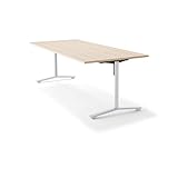 コクヨ   ミーティングテーブル DAYS OFFICE FLIP TOP XY-TFT219SCSAAMC0 幅210×奥行90CM 天板ホワイ