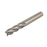 uxcell エンドミルカッター　4フルート　ストレート　フライス切削ビット　8mm x 30mm