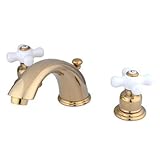 Elements of Design EB962PX Magellan 4" to 8" Mini Widespread Lavatory Faucet with Retail Pop-Up, 5-3