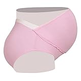 Aivtalkレディース妊娠マタニティ下着コットンcable-stayed Underpantsブリーフ US サイズ: 3L カラー: ピンク