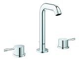 Grohe 20 297 A Essence Widespreadバスルーム蛇口with SilkMove and EcoJoy Techn、 2029700A 1