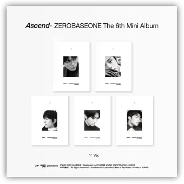 Amazon.co.jp: ZEROBASEONE [Ascend-] (11 ver.)（韓国盤）【正規輸入