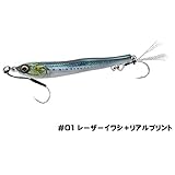 メタルジグ メタルアディクト タイプ03 40g/90mm LITTLE JACK (#01レーザーイワシ+リアルプリント)