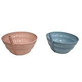 2 - Packプラスチックsippy-bowl内蔵ストロー付きfor Kids Assorted Colors