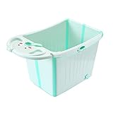 ベビー折りたたみ式の浴槽、子供の大きいは、バスタブ、多機能の赤ちゃんのプラスチック製の浴槽ZDDABを座ることができます