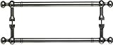 Top Knobs M834-18 Pair Somerset Weston Back to Back Door Pull Pewter by Top Knobs