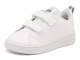 adidas(アディダス) VALCLEAN2 CMF INF(バルクリーン2CMFインファント) B74634 ランニングホワイト/ブルー