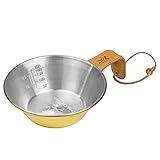 Bush Craft ブッシュクラフト シェラカップ& レザーハンドルカバー ブラス