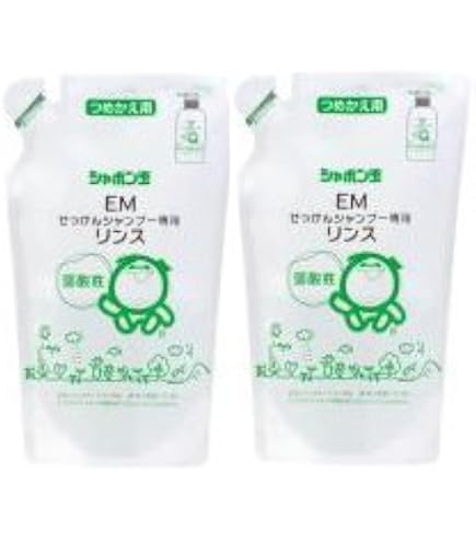 Amazon | シャボン玉石けん EMせっけんシャンプー専用リンスつめかえ用 