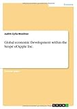 Global economic Development within the Scope of Apple Inc.