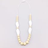 Mamimami Home ママ授乳用ネックレス 食品グレードシリコーンビーズ 歯固め おしゃぶり カミカミ