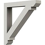 Ekena Millwork BKT02X11X11AS Ashford Bracket, 2-Inch x 11 7/8-Inch x 11 7/8-Inch [並行輸入品]