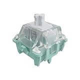 Gateron マグネティックジェイドキーボードスイッチ、リニア プリ潤滑 自由設定 プレトラベルキースイッチ メカニカル磁気キーボード用 (72個)