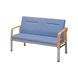 コクヨ(KOKUYO) 待合室用ベンチ 460シリーズ W1195×D660×H810mm CN-462BA ライトマリン