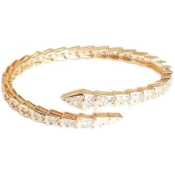 Amazon | 【SKD】スネークブレスレット・蛇の形の腕輪・ 幸運で