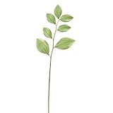 asca 造花 ナルコリーフ S クリームグリーン A-41551-053A