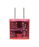 [re:colors]【USB-C Type-C対応 スケルトンACアダプタ (ラズベリー)】コンセント 充電器 100-240V 最大出力20W 高速充電 USB PD GaN採用 タイプC 武蔵野レーベル